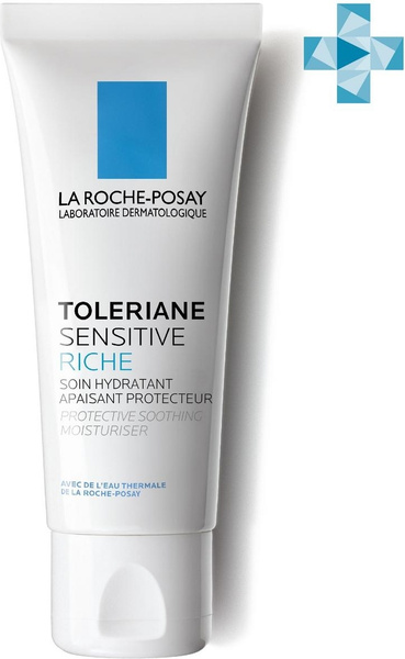 Крем увлажняющий La Roche-Posay Toleriane Sensitive Riche, для сухой ...