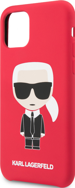 Чехол Karl Lagerfeld для iPhone 11 Pro Liquid silicone Iconic Karl Hard ...