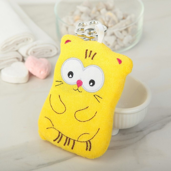 Котик мочалка