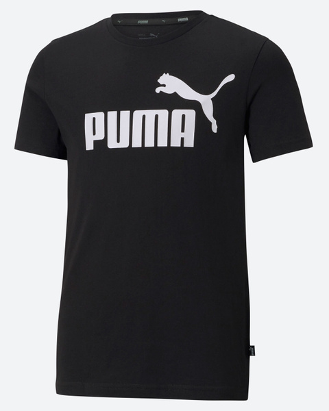 Футболка PUMA, размер 98, цвет черный, 100% хлопок - купить по выгодной ...