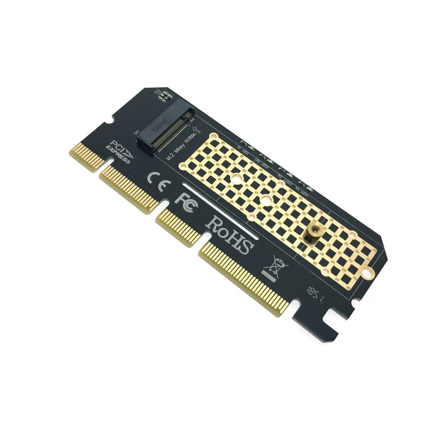 Адаптер для установки SSD M.2 (NVMe) в слот PCI-E 3.0 x16, модель ...