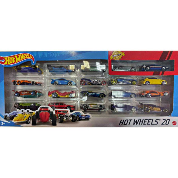 Hot Wheels Базовые машинки 20 шт. набор ассортиментный H7045 - купить с ...