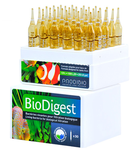 Бактерии для аквариума Prodibio BIO DIGEST 30шт - купить с доставкой по ...