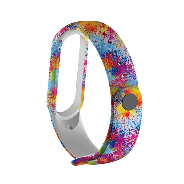 Ремешок для фитнес-браслета Xiaomi Mi Band 5, с рисунком "Граффити ...