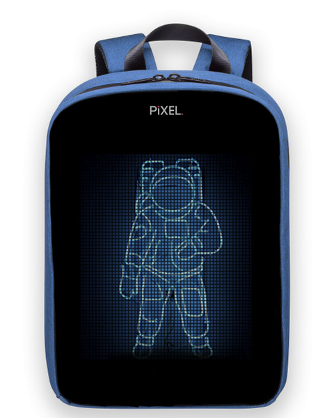 Рюкзак с LED-дисплеем PIXEL PLUS - INDIGO (синий) - купить с доставкой ...
