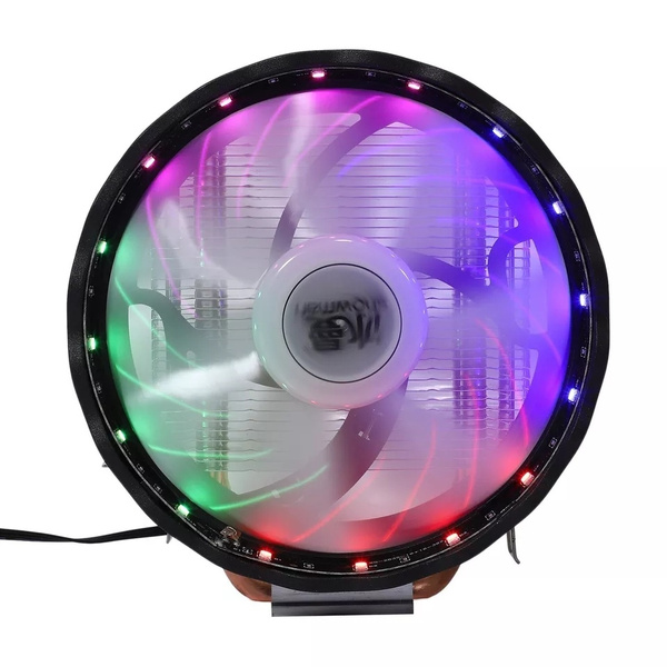 Кулер для процессора Snowman X200 1 вентилятор с RGB подсветкой ...