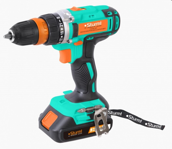 Шуруповерт Sturm! CD3618T_2523 озон, От аккумулятора - купить по низкой ...