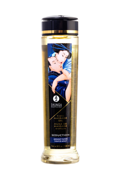 SHUNGA Массажное масло возбуждающее с цветочным ароматом SEDUCTION ...