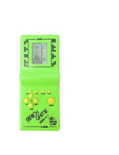 Электронная игра тетрис Зеленый классический ручная электронная игра ...