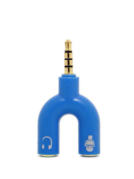 Переходник AUX на 2 х MINI JACK 3.5 (Аукс на 2 х Мини Джек ...
