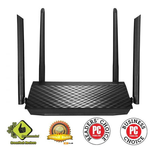 Роутер ASUS RT-AC1200, белый, 5 ГГц купить по низкой цене с доставкой в ...