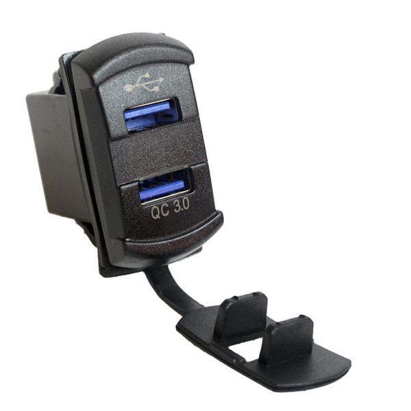 Разъем Usb в авто (врезные) 12V-24V 2USB GH-DS65 + Вольтметр ...