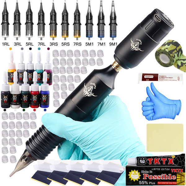 Tuffking Professional Rotary Pen Tattoo Kit Набор для перманентного