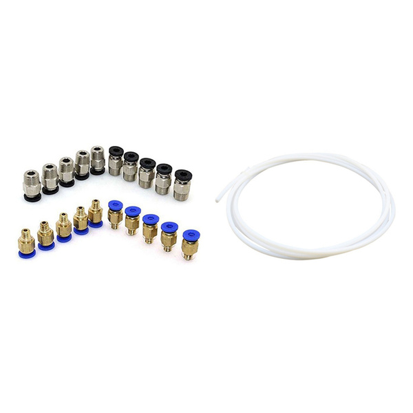 2-х метровая трубка Боудена из PTFE PTFE с прямым пневматическим ...