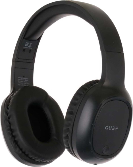 Наушники Накладные QUB STN-300 Black Беспроводное STN-300 Black купить ...