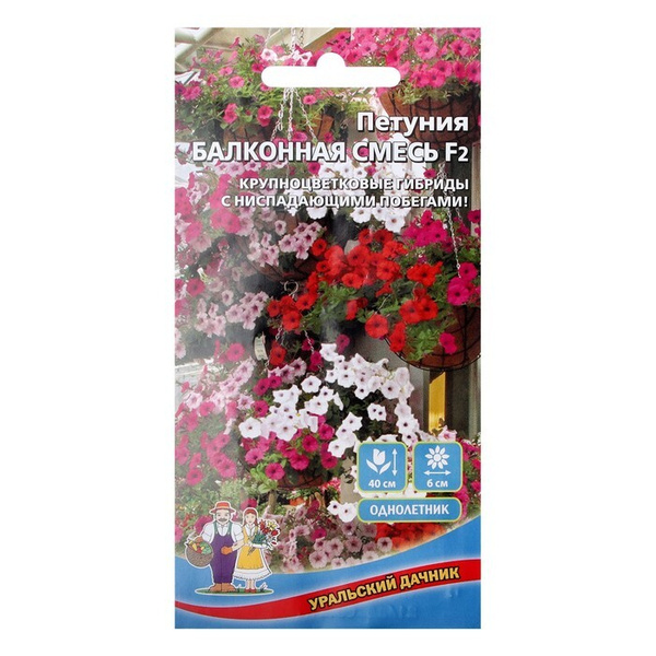 Петунии Уральский дачник 351372 - купить по выгодным ценам в интернет ...