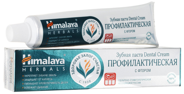 Himalaya Зубная паста "Dental Cream", 100 г - купить с доставкой по ...