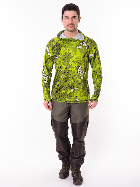 Лонгслив для рыбалки и охоты TRITON GEAR, размер 62, 60 (XXXL (60-62 ...