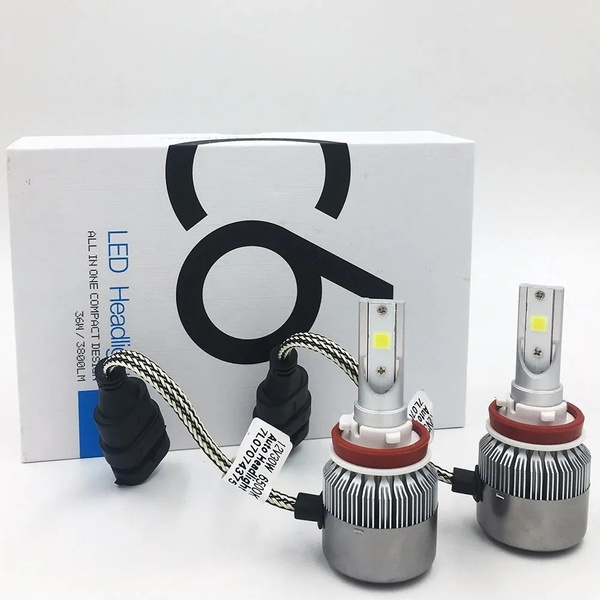 Характеристики Светодиодные лампы LED для авто C6 цоколь H11 25Вт 12 ...