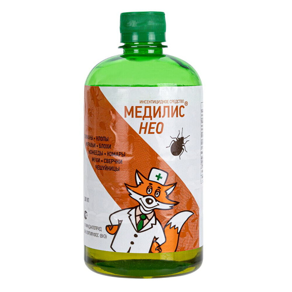 Медилис НЕО средство от клопов, тараканов, блох, муравьев, мух ...