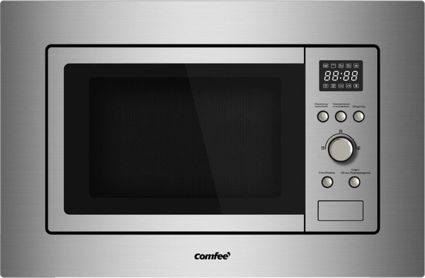 Встраиваемая микроволновая печь Comfee CBM201X, 800 Вт, камера 20 л, 8 ...