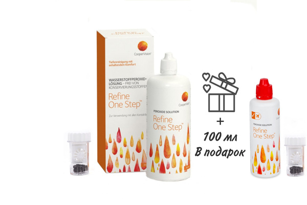 Пероксидная система для контактных линз CooperVision Refine One Step ...