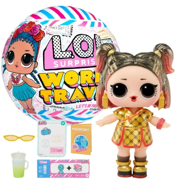 Кукла лол L.O.L. Surprise! Travel Tots в непрозрачной упаковке (шар ...