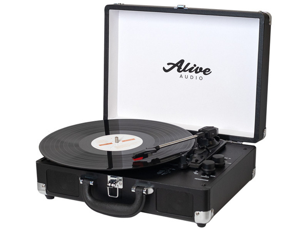 Проигрыватель Alive Audio Glam Noir AAGLM01NR по низкой цене с ...
