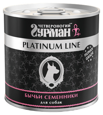 Платинум влажный корм для собак, 240 г