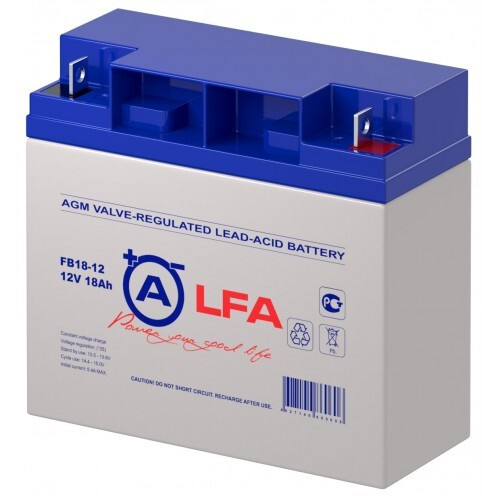 Аккумуляторная батарея ALFA FB 18-12 ( 12В 18АЧ / 12V 18AH ) для ...