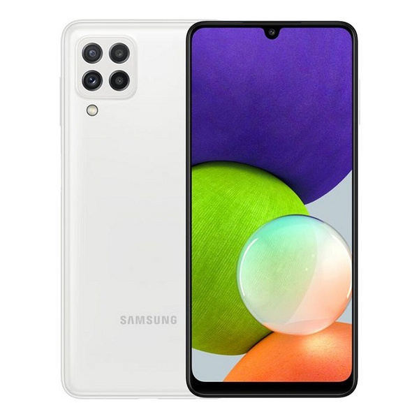 Смартфон Samsung Galaxy A22 4/128 ГБ RU, белый 128 ГБ - купить по ...