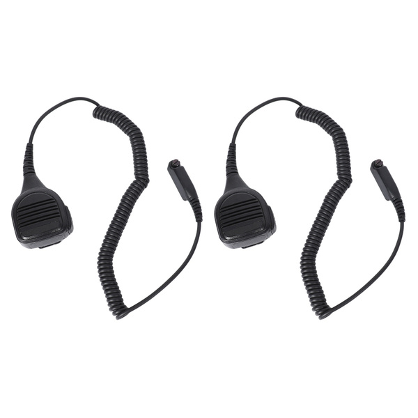 2 x IP54 портативный громкоговоритель микрофон для Motorola Walkie ...