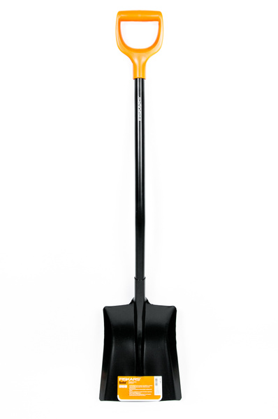 FISKARS Лопата совковая Solid черенок стальной, совок сталь купить на ...