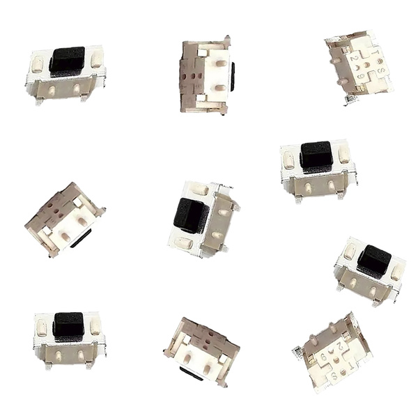 10 шт.Сменные кнопки для ремонта брелков сигнализации(Совместимость со ...