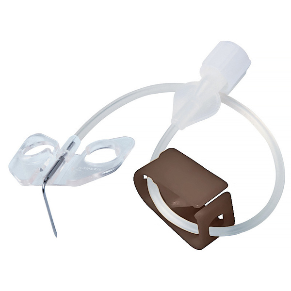 Игла Сурекан (Губера) 19G (1,1 х 15 мм) с крыльями - бабочками и ...