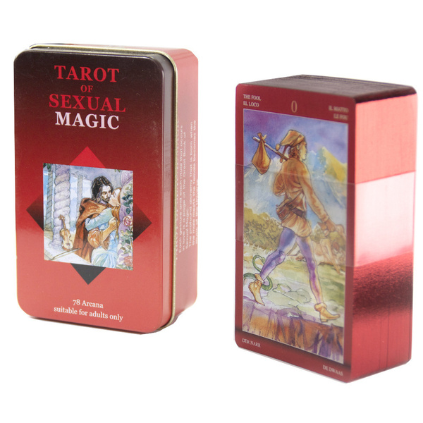 Карты Таро Магия Наслаждений в жестяной коробке / Tarot of Sexual Magic ...