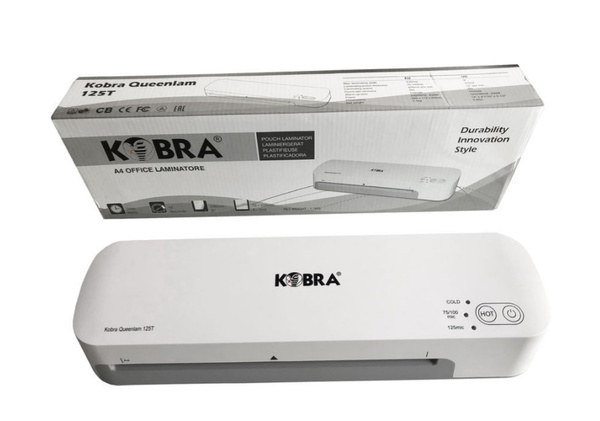 KOBRA Пакетный ламинатор , формат А4, белый, серый - купить с доставкой ...