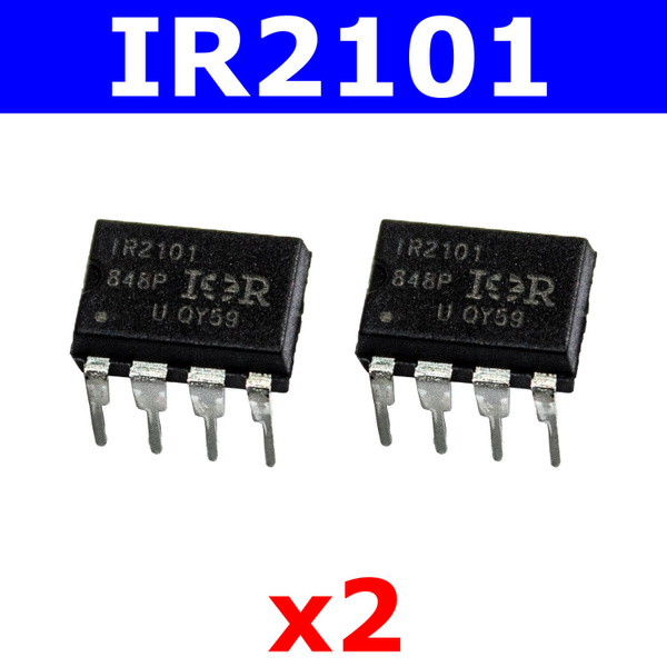 Комплект из 2-х штук - IR2101 драйвер верхнего/нижнего уровней (DIP-8 ...