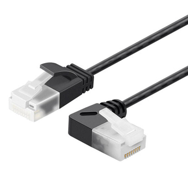 Сверхтонкий Ethernet-кабель Cat6 RJ45, 4 угла, сетевой патч-корд UTP ...