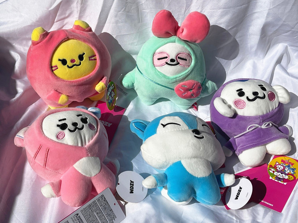 ITZY TUK MIDZY JYP кукла плюшевая игрушка модель персонажа 20cm 5pcs ...