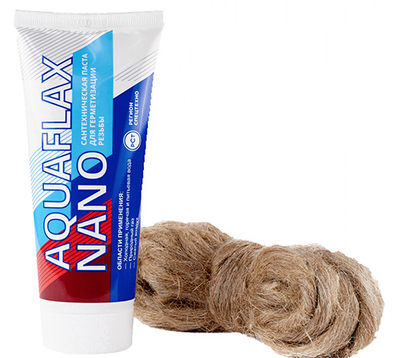 Паста для льна Aquaflax nano 270 грамм, тюбик 40 грамм лён европейский ...