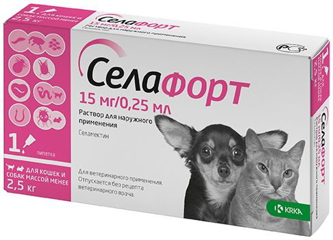 Селафорт для кошек капли