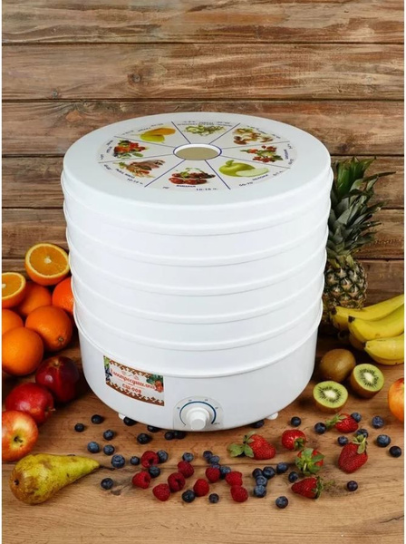 Дегидратор Чудесница Сушилка для овощей и фруктов СШ-0_бежевый_белый 5 ...