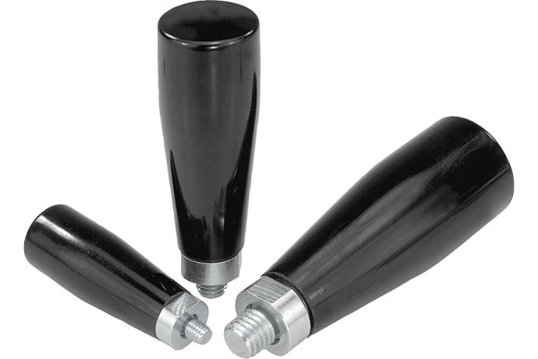 Ручка для станка конусная вращающаяся M8x9 KIPP K0170.208009 купить на ...
