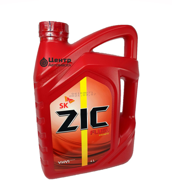 ZIC FLUSH промывочное масло 4л - купить с доставкой по выгодным ценам в ...