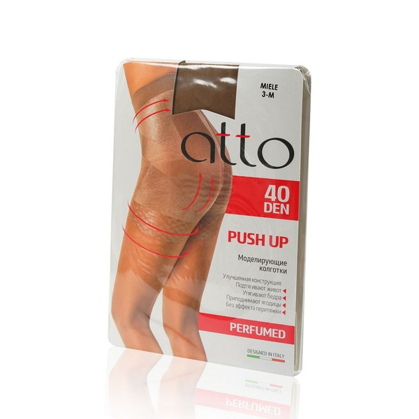 Колготки Atto Push Up, 40 ден, 1 шт - купить с доставкой по выгодным ...