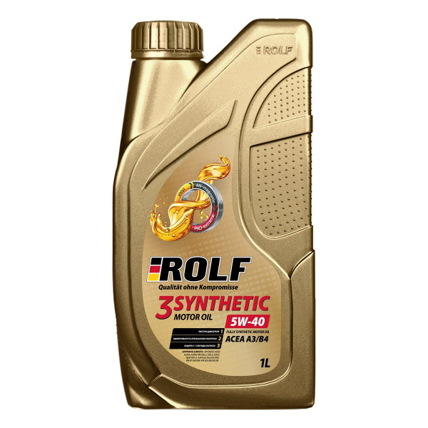 Масло моторное ROLF 5W-40 Синтетическое - купить в интернет-магазине ...