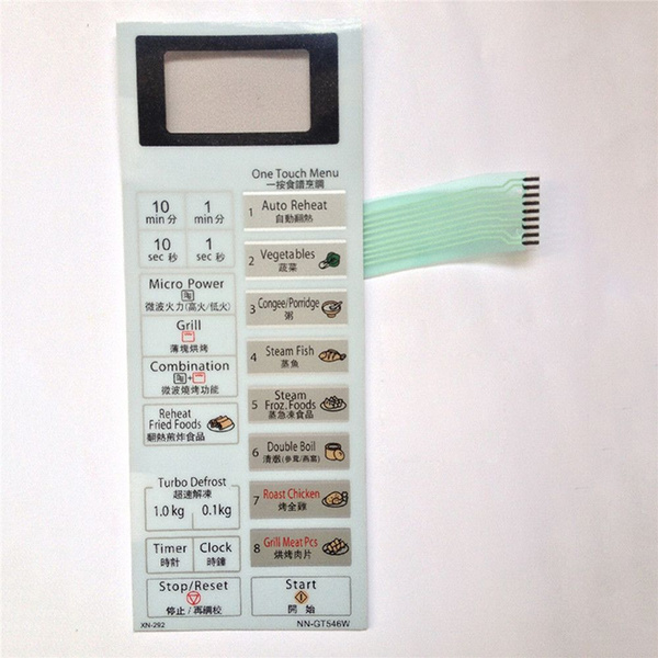 Мембранный переключатель микроволновой печи для Panasonic NN-GT546W ...