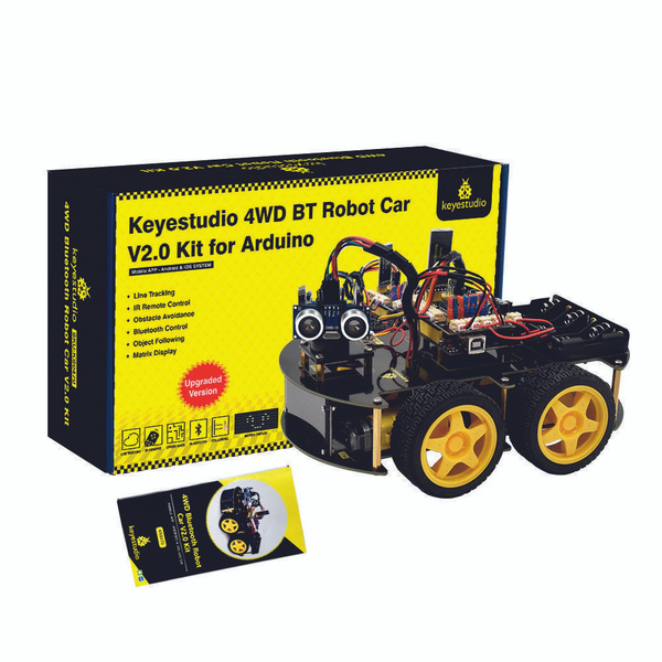 Wd Bluetooth Robot Car V Kit Keyestudio Ks Ks