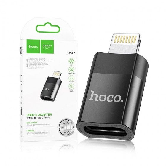 Переходник Apple Lightning (male) --- Type-С (female) / USB 2.0 OTG ...